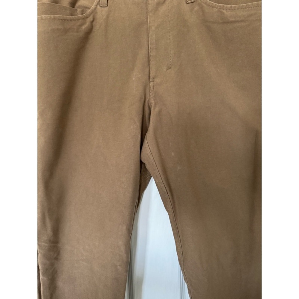 Lululemon Men’s ABC Slim-Fit 5 Pocket Pant Utilitech in Artifact Brown - Picture 2 of 8